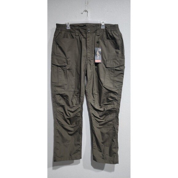 Free Soldier Cargo Pants Men's Size 38x30 Green Hiking Camping Outdoors - Picture 1 of 13